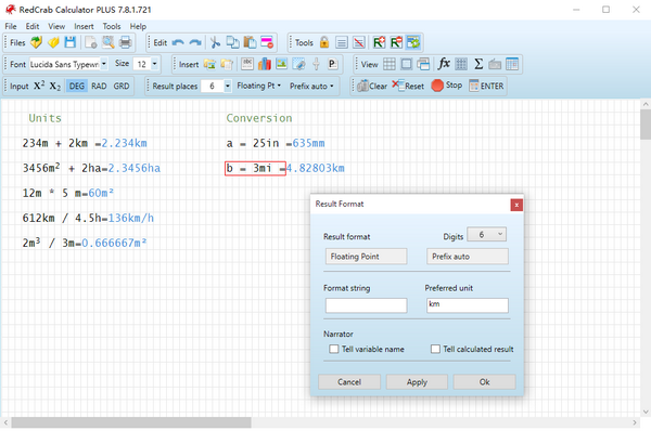 RedCrab Calculator PLUS