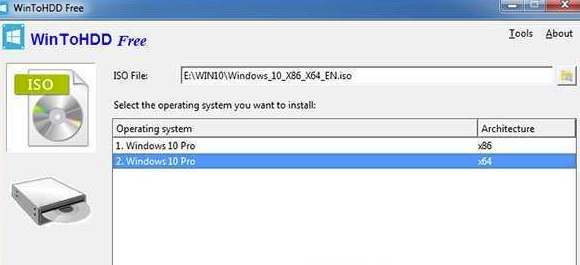 WinToHDD中文版怎么用