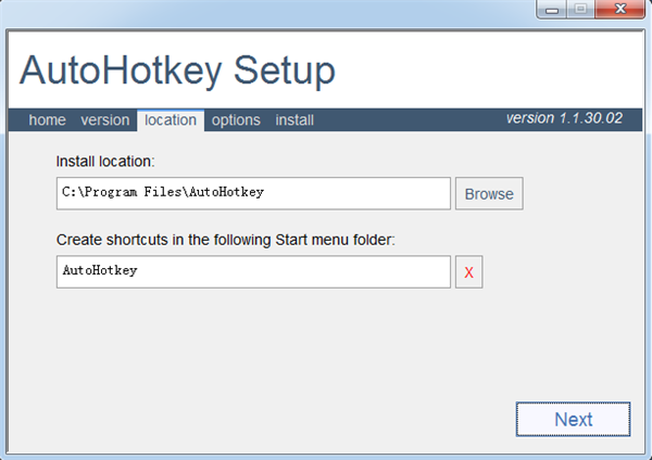 AutoHotkey官方安装方法