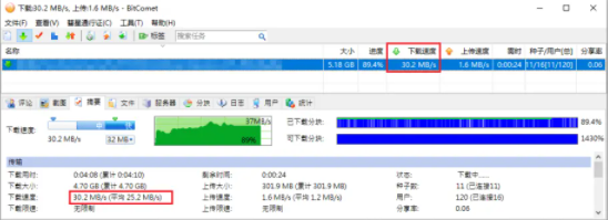 比特彗星全功能豪华版有效提高下载速度1