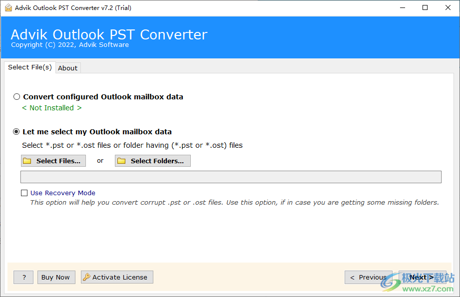 Advik Outlook PST Converter(电子邮件转换软件)