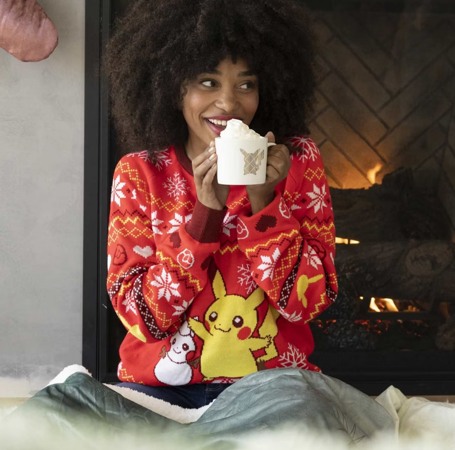宝可梦免费推出圣诞丑毛衣，六种款式