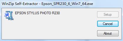 爱普生r230驱动器安装截图