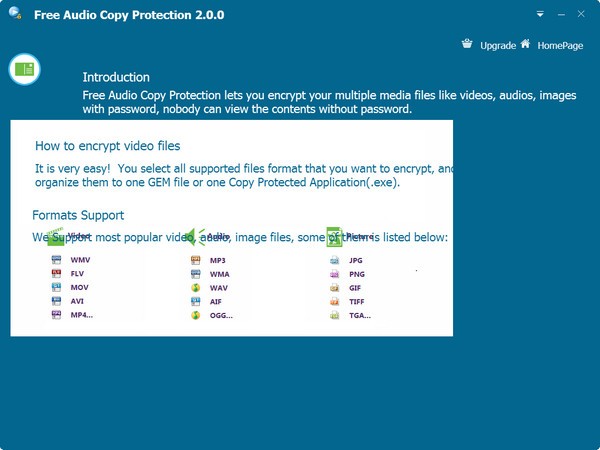 Free Audios Copy Protection免费版