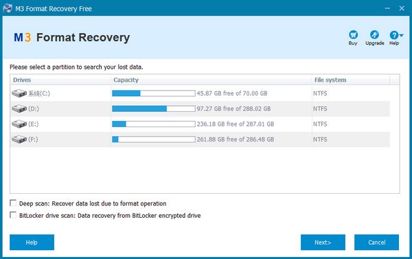 M3 Format Recovery破解版