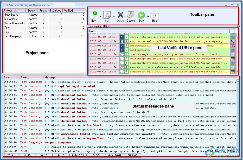 搜索引擎优化(GSA Search Engine Ranker)