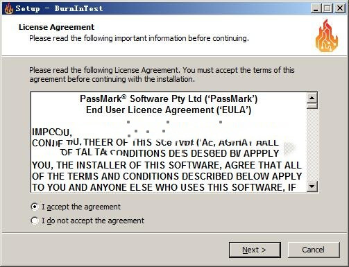 BurnInTest中文破解版安装方法